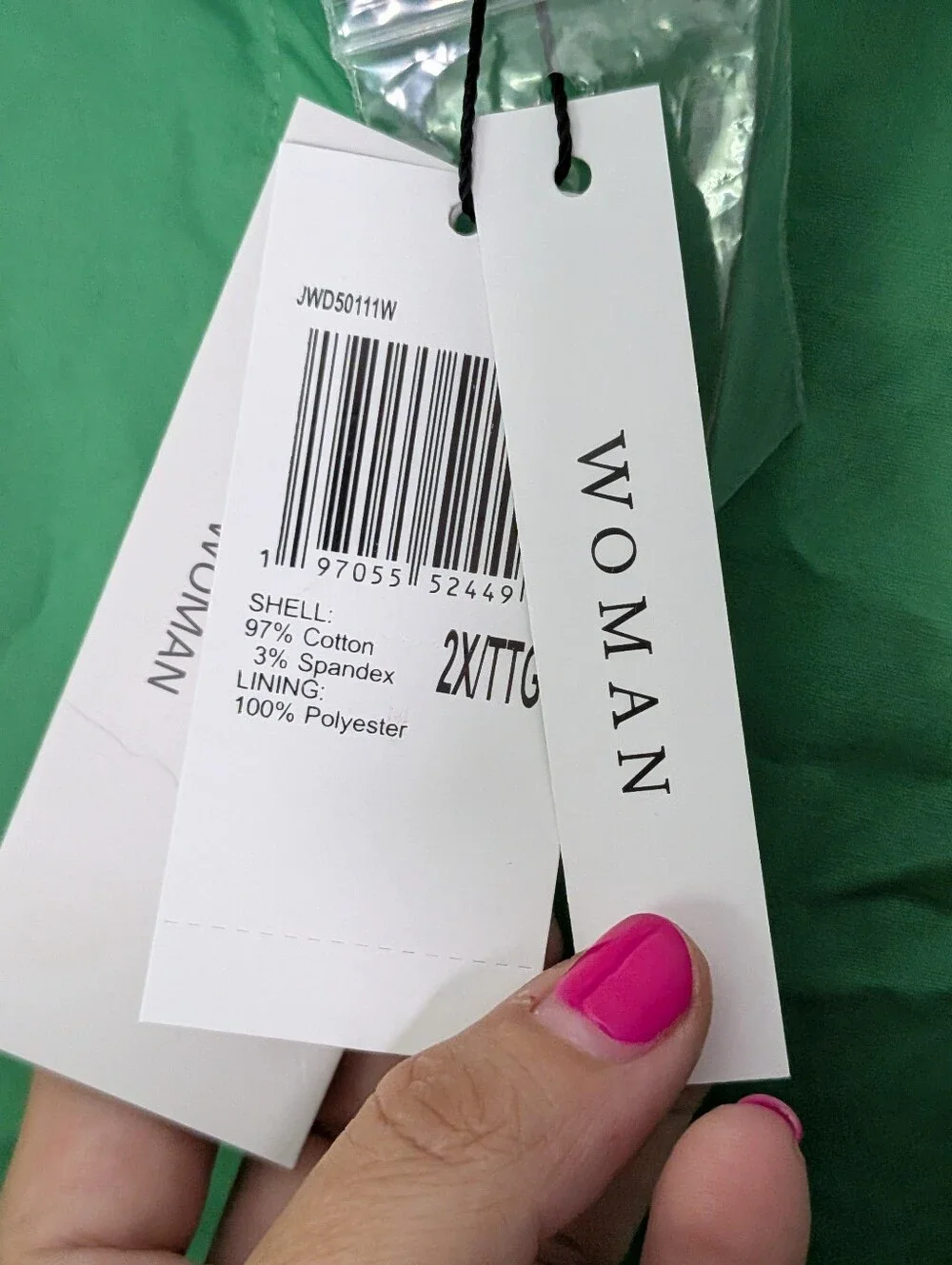 Jason Wu Woman Green Flutter Sleeve Midi Shirt Dress Belted 2X - Picture 4 of 8